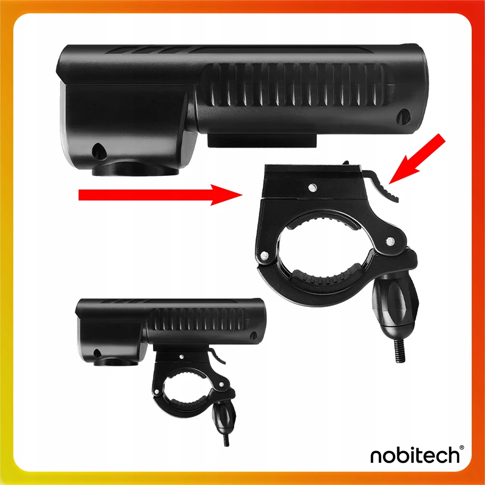 Nobitech USB DVIRAČIO LEMPAS PRIEKINIS GARŠAS PRIEKINIS APŠVIETIMO SKAMBAS SU POWERBANK