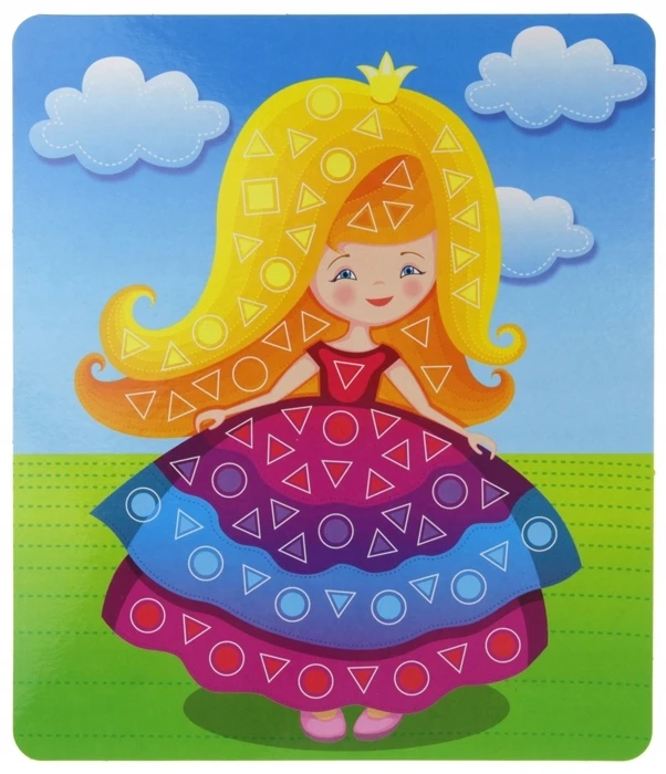 Nobo Creative Foam Mosaic Scrapbook Super Kid Owl Flower