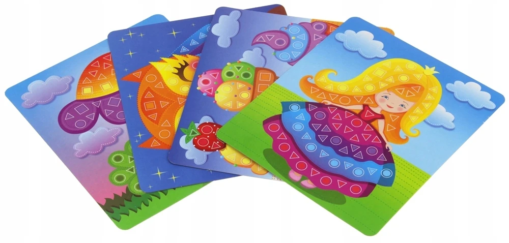 Nobo Creative Foam Mosaic Scrapbook Super Kid Owl Flower