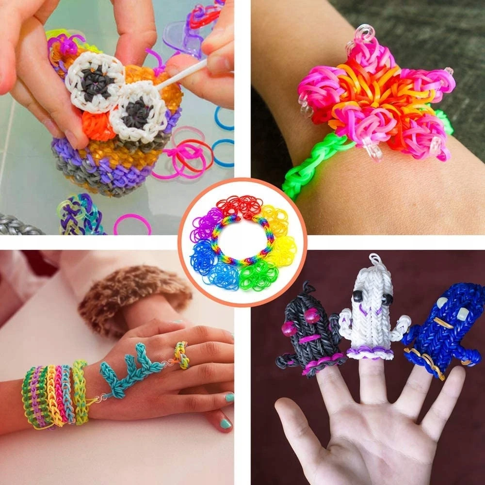 Nobo Guminės juostos papuošalų apyrankėms gaminti Loom Bands Krosno XXL rinkinys