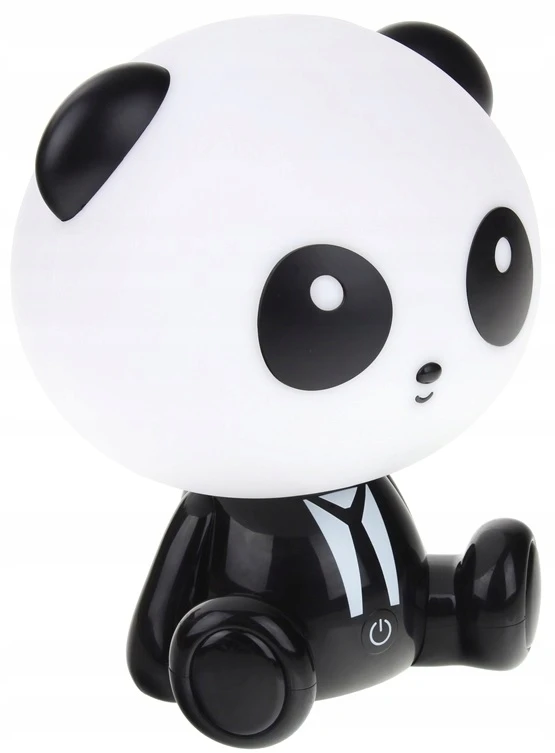 Nobo Lampka Nocna Dziecięca Meškiukas Panda Dla Dzieci Lampka na Biurko LED