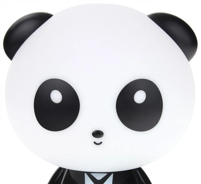 Nobo Lampka Nocna Dziecięca Meškiukas Panda Dla Dzieci Lampka na Biurko LED