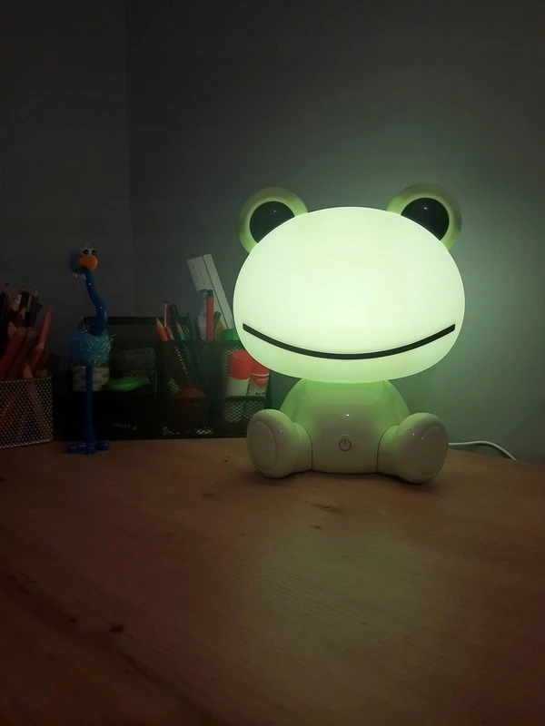 Nobo Lampka Nocna Dziecięca Żabka Dla Dzieci LED