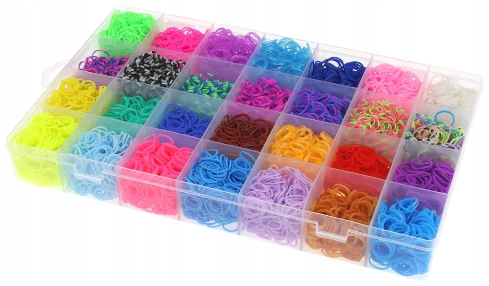 Sferazabawek Nobo Loom Bands gumy do tworzenia bransoletek, 11880 el.