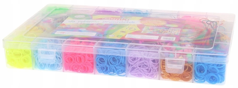 Sferazabawek Nobo Loom Bands gumy do tworzenia bransoletek, 11880 el.
