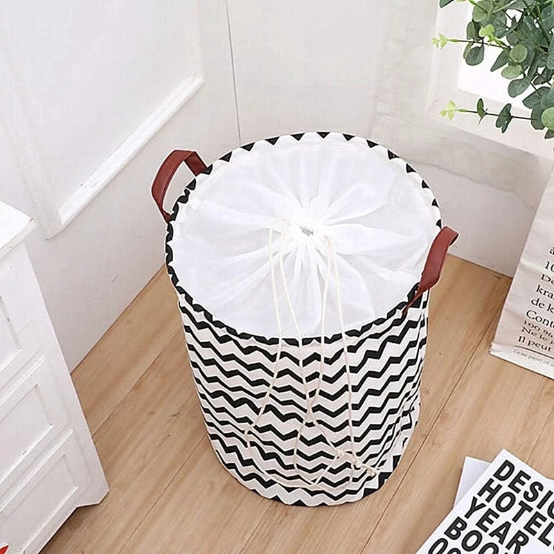 Nobo Sulankstomas krepšelis žaislams konteineris skalbinių krepšys Zigzags Organizer 50 cm