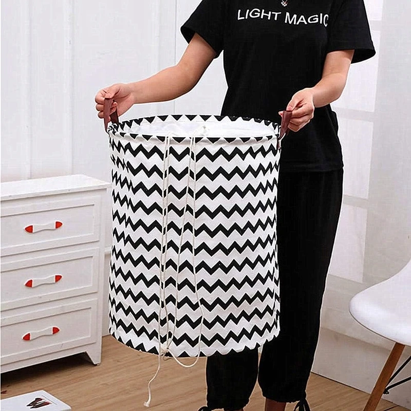 Nobo Sulankstomas krepšelis žaislams konteineris skalbinių krepšys Zigzags Organizer 50 cm
