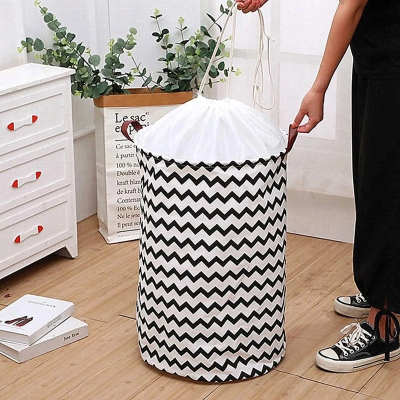 Nobo Sulankstomas krepšelis žaislams konteineris skalbinių krepšys Zigzags Organizer 50 cm