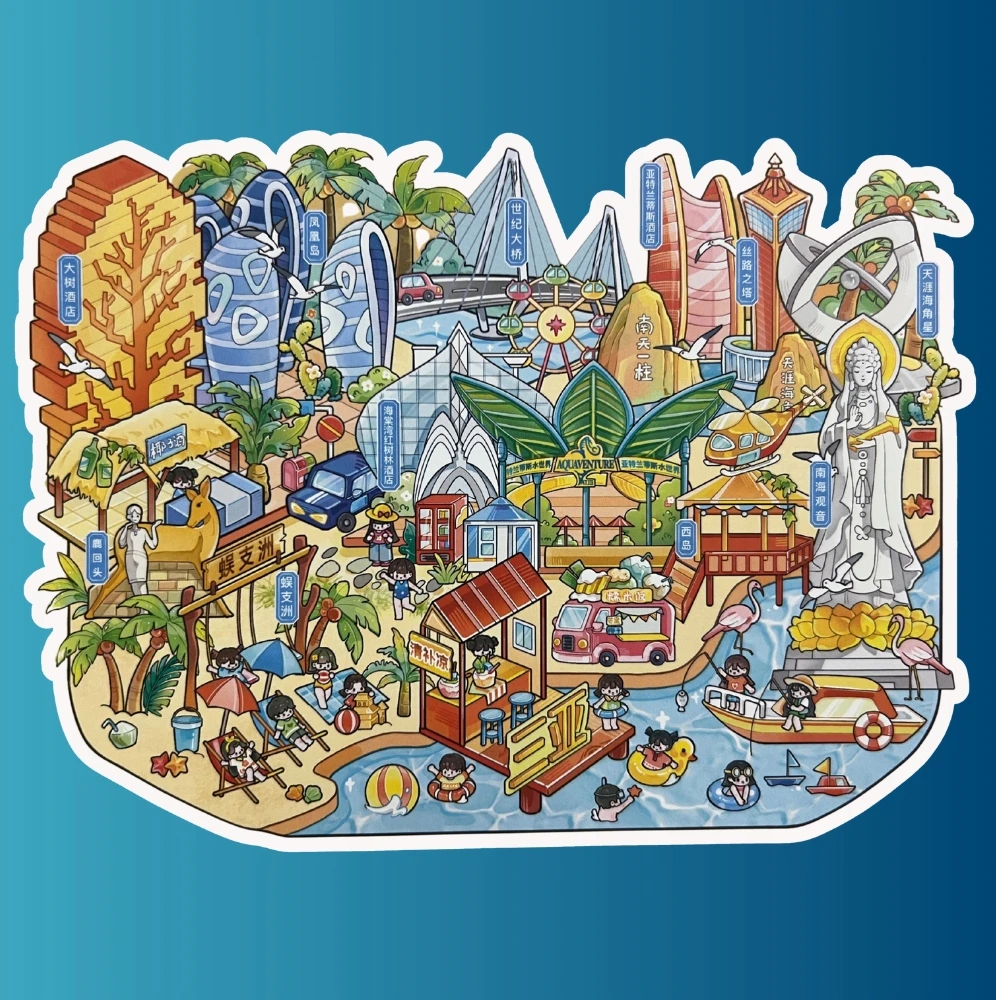 Nocton 20x ANTISTRESS STICKBOOK 3D TIKTOK HOUSE SCENES DIDELI lipdukai stumdami