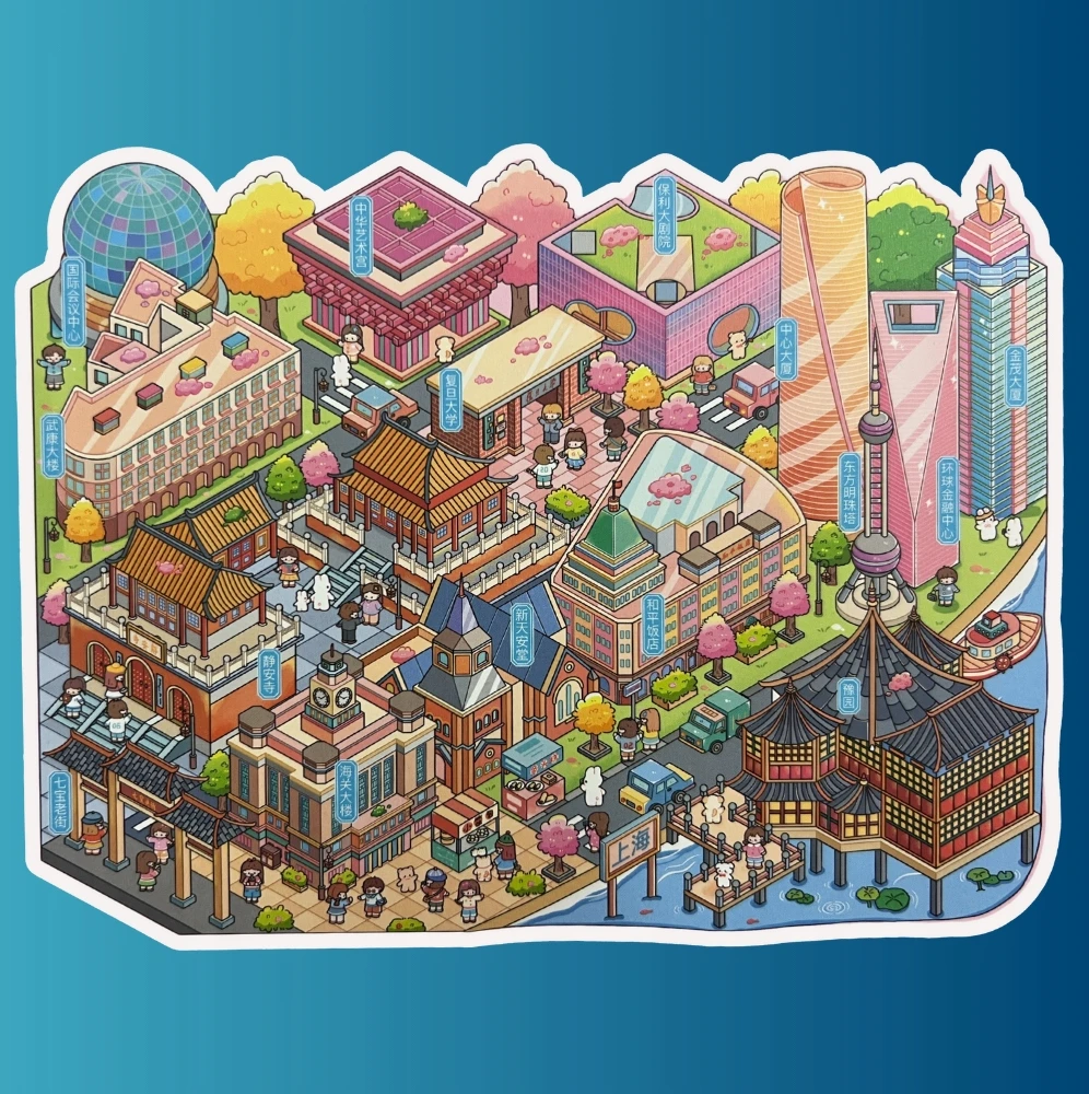 Nocton 20x ANTISTRESS STICKBOOK 3D TIKTOK HOUSE SCENES DIDELI lipdukai stumdami