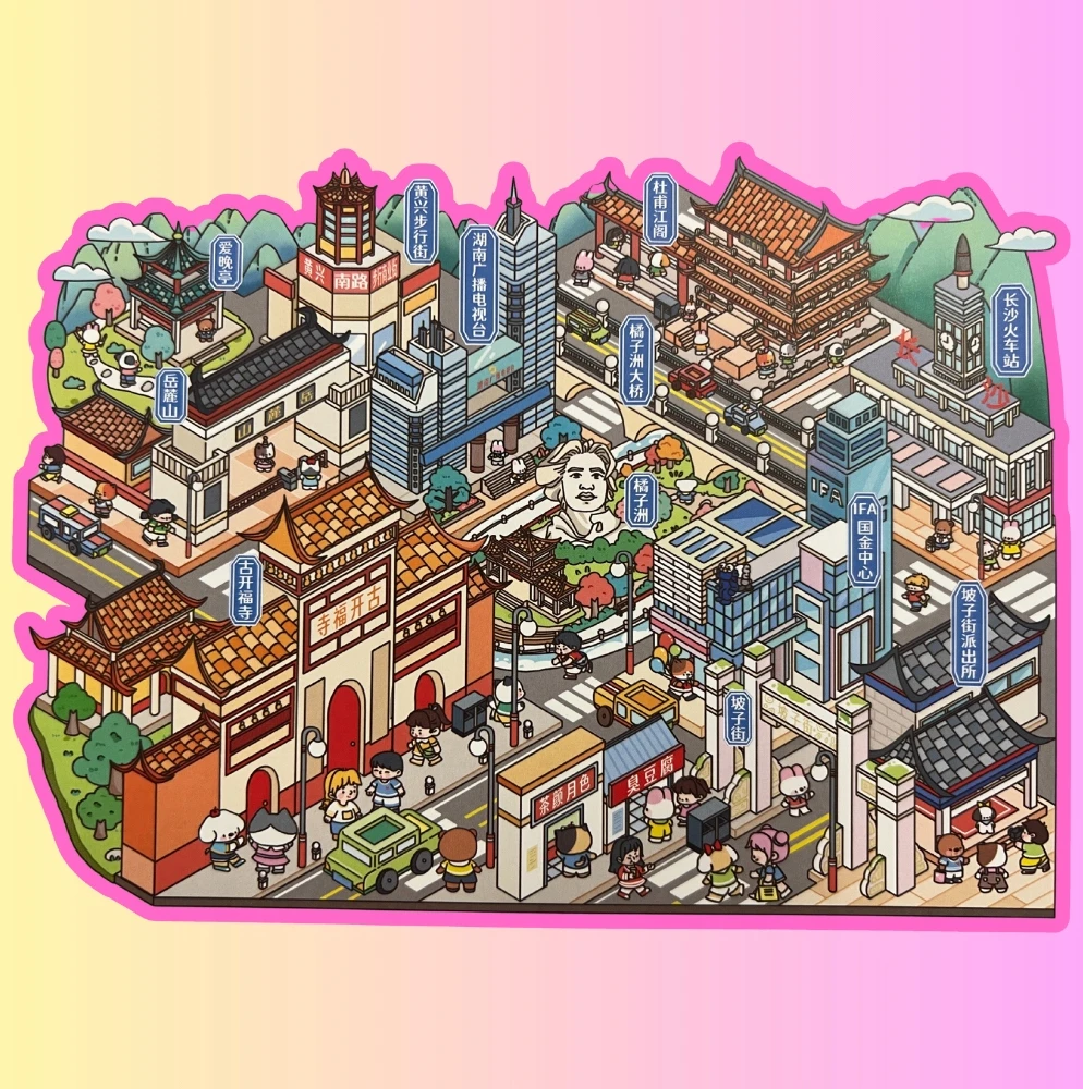 Nocton 3D lipdukai, skirti stumti ANTISTRESĄ CREATIVE CITIES TIKTOK SCENE DIY