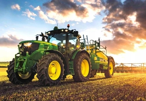 Norimpex Deimantinė mozaika / Deimantinis dažymas - John Deere traktorius lauke...