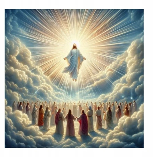 Norimpex DEIMANTINĖ TAPYBA JESUS ​​ASCENSION MOZAIKOS RINKINYS DEIMANTINIS SIUVINĖJIMAS