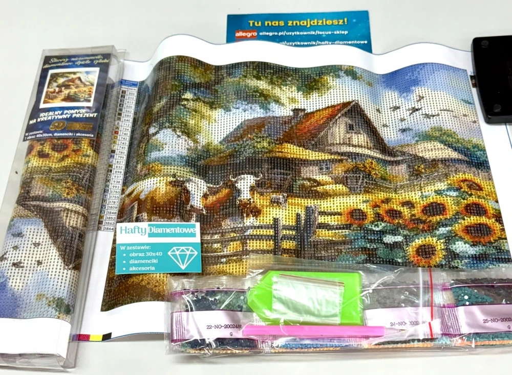 Norimpex Deimantinis siuvinėjimas Mozaika Deimantinė tapyba Deimantinė tapyba 30x40cm