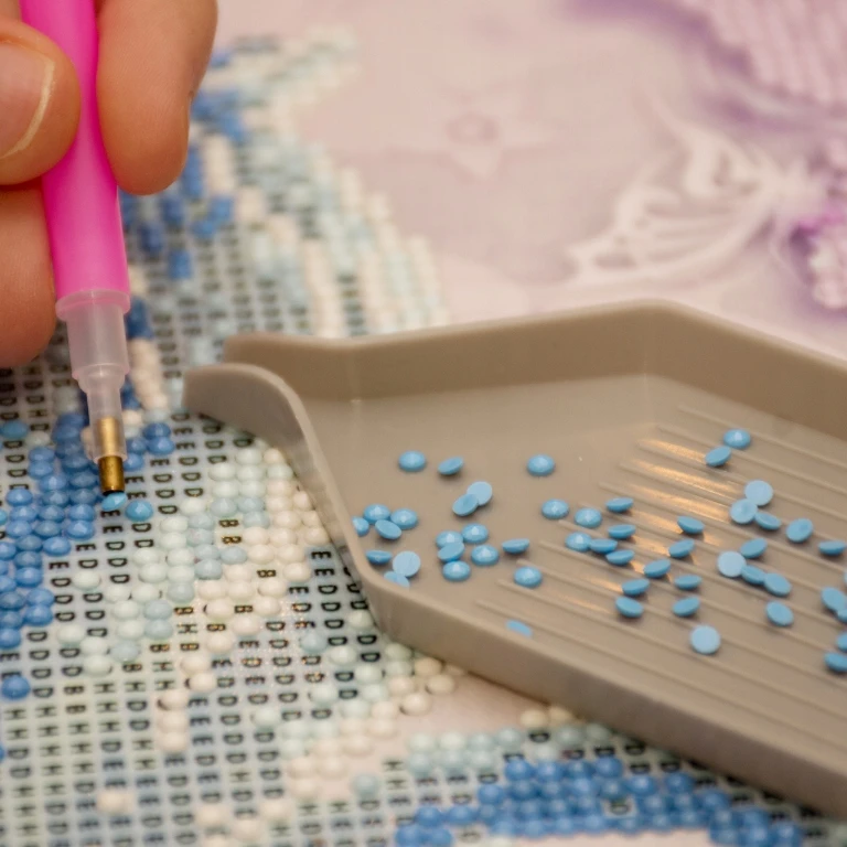 Norimpex DIAMOND MOSAIC Deimantinis siuvinėjimas Deimantinis paveikslas BIRniukas SU ŠUNIU 5D