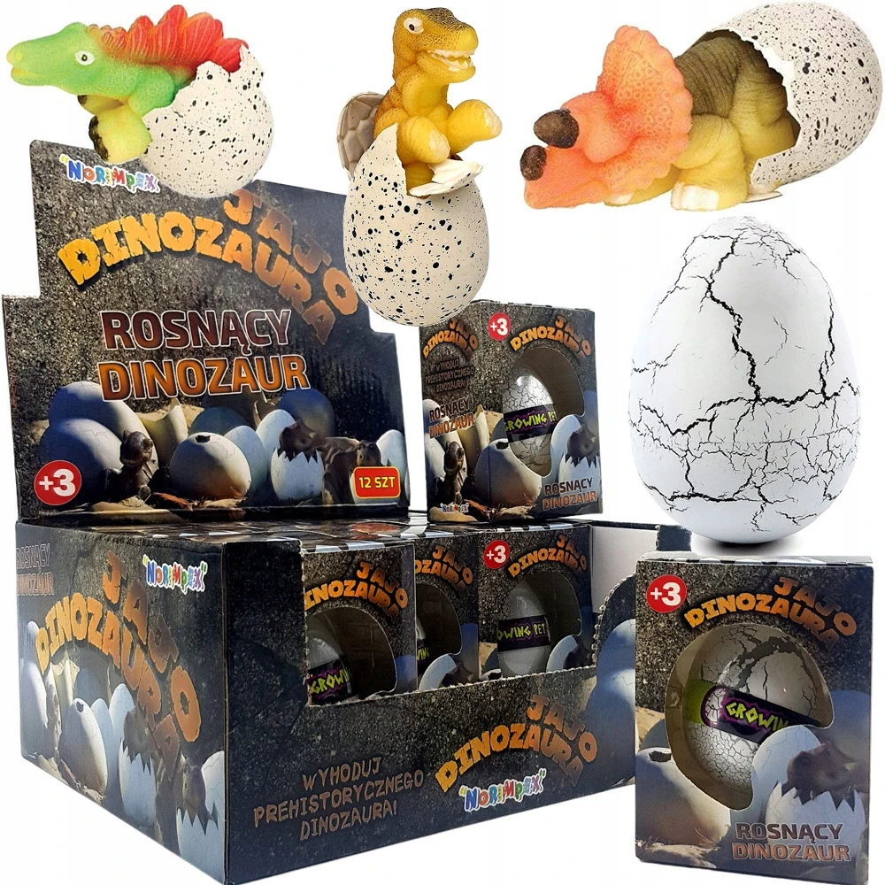 Norimpex Dinozauras augantis kiaušinyje DINOSAUR EGG iš EGG
