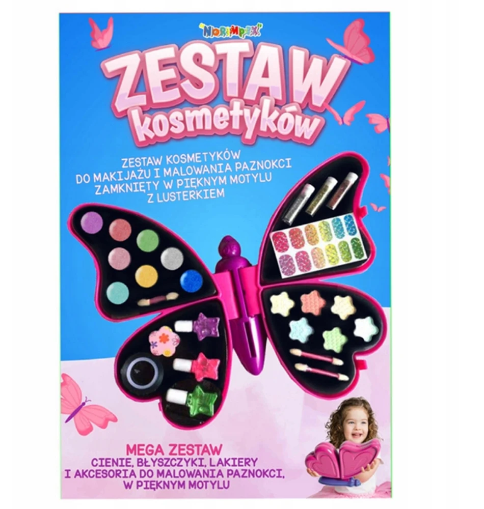 Norimpex KOSMETIKA VAIKAMS MAKIAŽIUI DREGELIŲ DAŽYMAMS