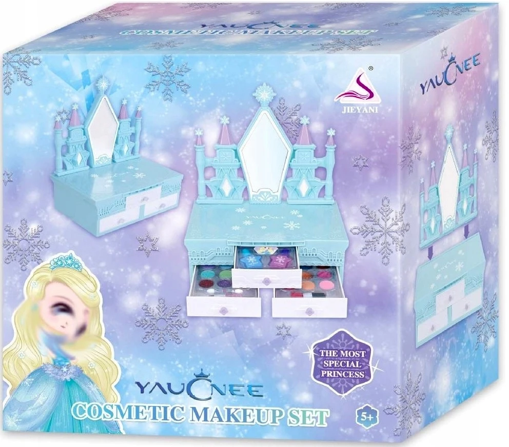 Norimpex Kosmetikos dėžutė makiažui ir nagams MAKE UP Cosmetics make-up Ice