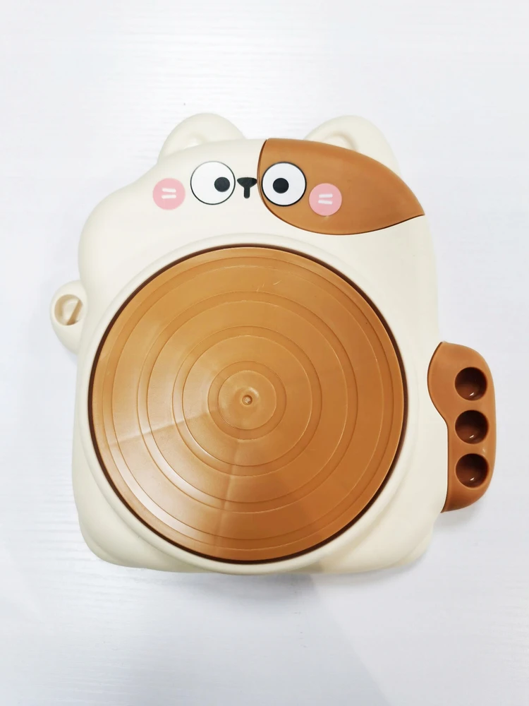 Norimpex Kūrybinis rinkinys vaikams POTERIAI RATAI DAŽAI MOLIS CAT Shape DIY