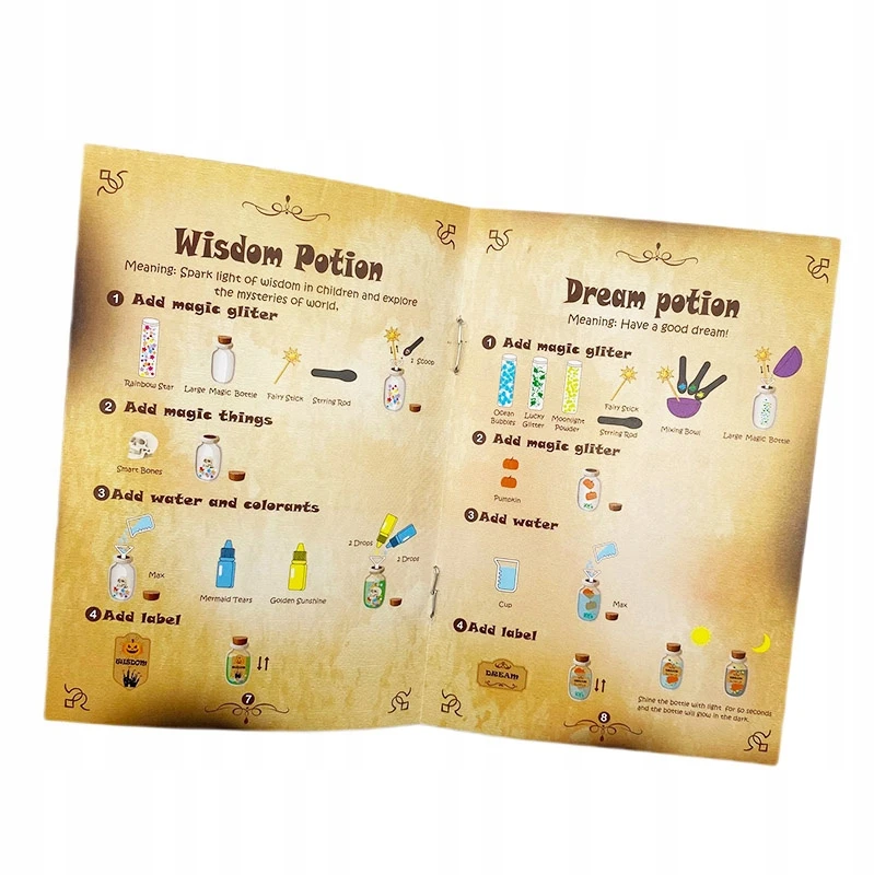 Norimpex Magic Potions Deluxe rinkinys, skirtas potion eksperimentams kurti
