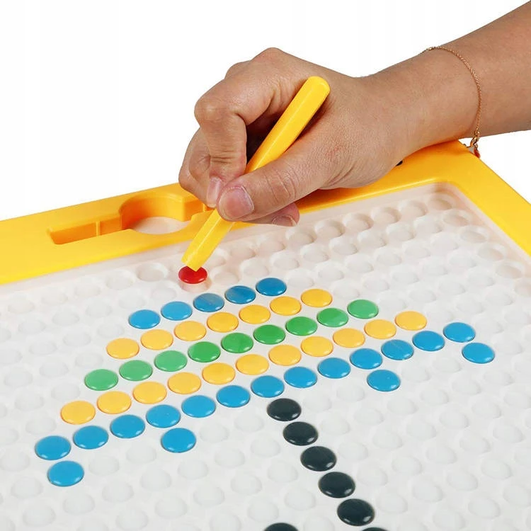 Norimpex Magpad Montessori magnetinė mozaikinė lenta vaikams