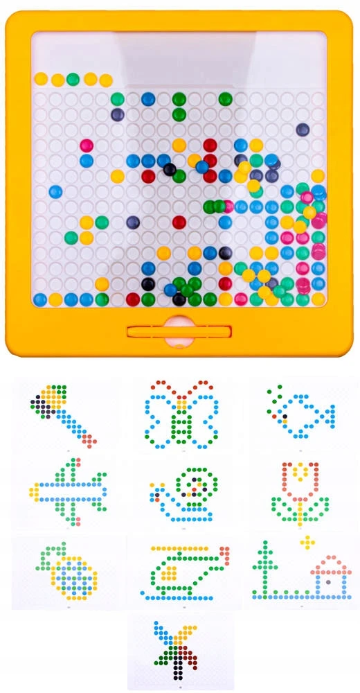 Norimpex Magpad Montessori magnetinė mozaikinė lenta vaikams