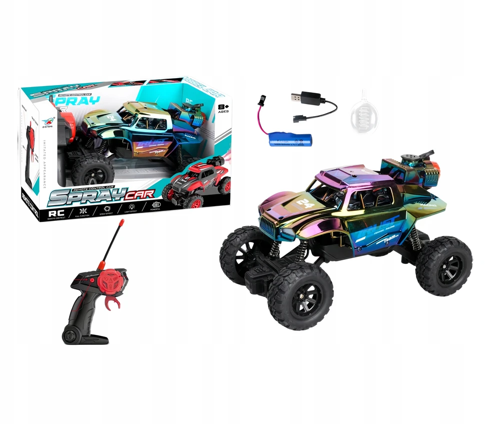 Norimpex RC AUTOMOBILIS RC AUTOMOBILIS VISURE AUTOMOBILIS + AKUMULIATORIUS + GARO dūmai