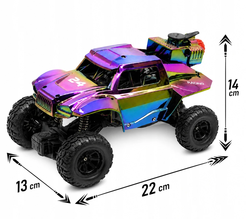 Norimpex RC AUTOMOBILIS RC AUTOMOBILIS VISURE AUTOMOBILIS + AKUMULIATORIUS + GARO dūmai