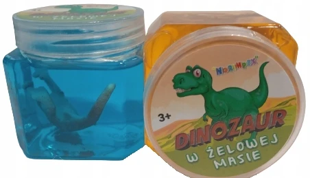 Norimpex SLIME GLUT MASĖ INDINIUJE DINOZAURŲ GELIO SPALVOS