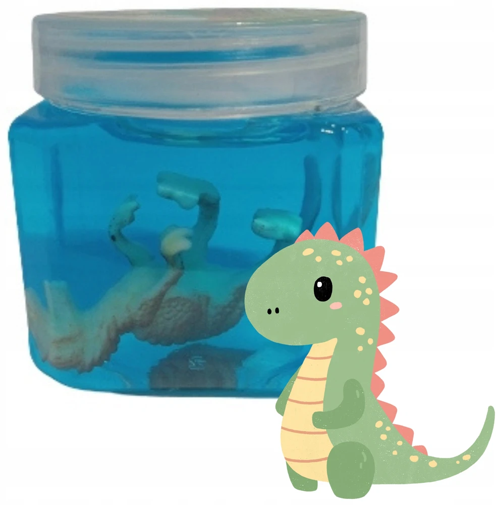 Norimpex SLIME GLUT MASĖ INDINIUJE DINOZAURŲ GELIO SPALVOS