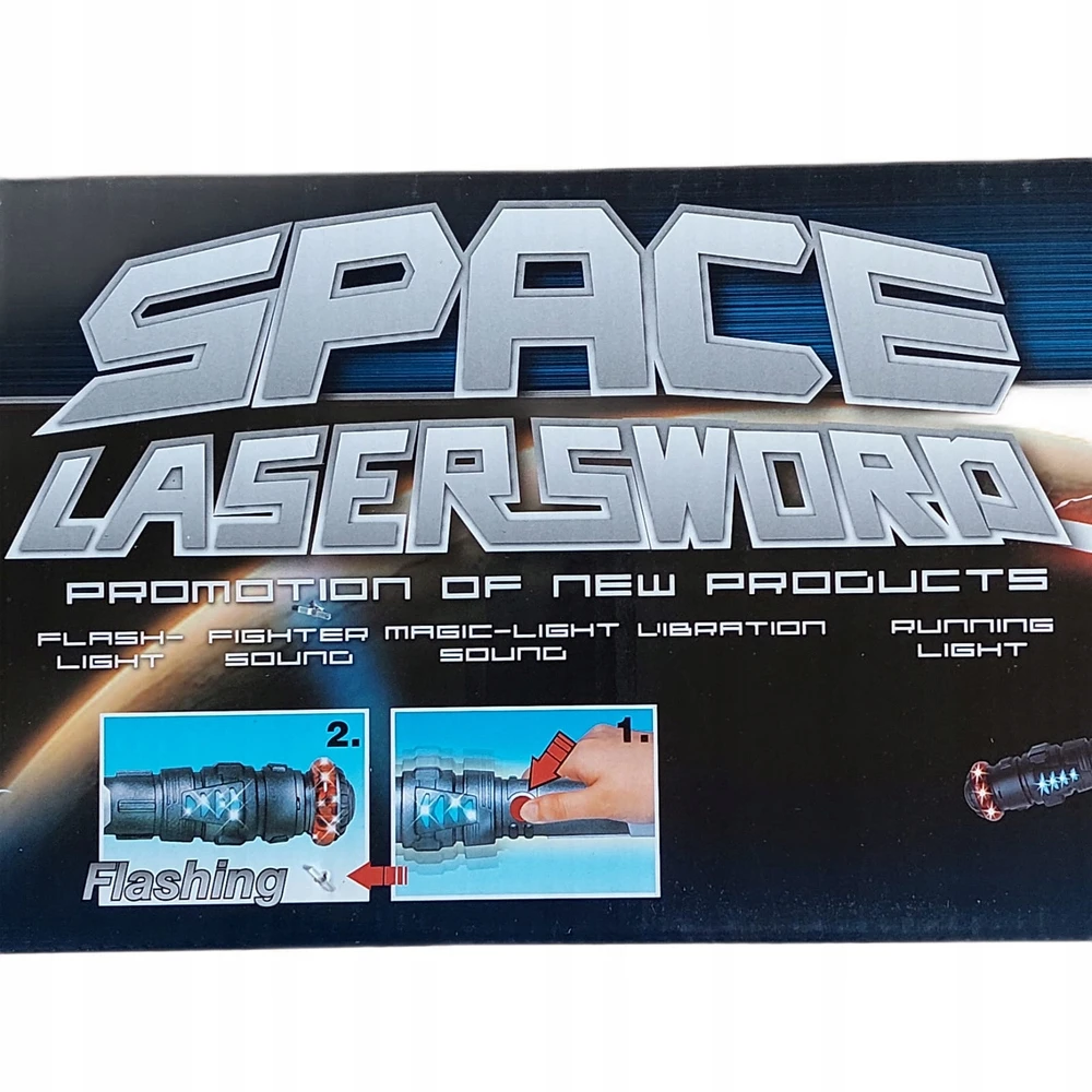 Norimpex SVĖTINantis LIGHTSABRE su garsu ir vibracija IŠPLĖSTIMAS LASERSWORD