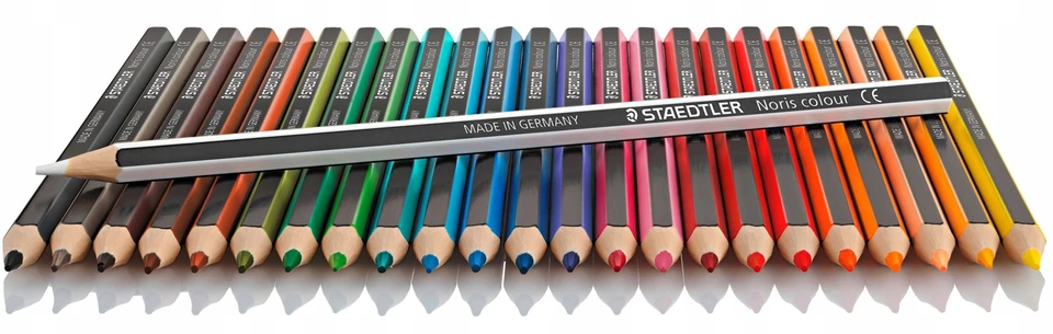 Spalvoti pieštukai STAEDTLER Noris Colour, 24 vnt.