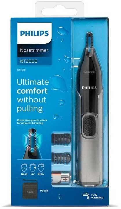 Nosies, ausų plaukų, antakių ir koreg. kirptuvas Philips Nose Trimmer Series 5000 NT5650/16