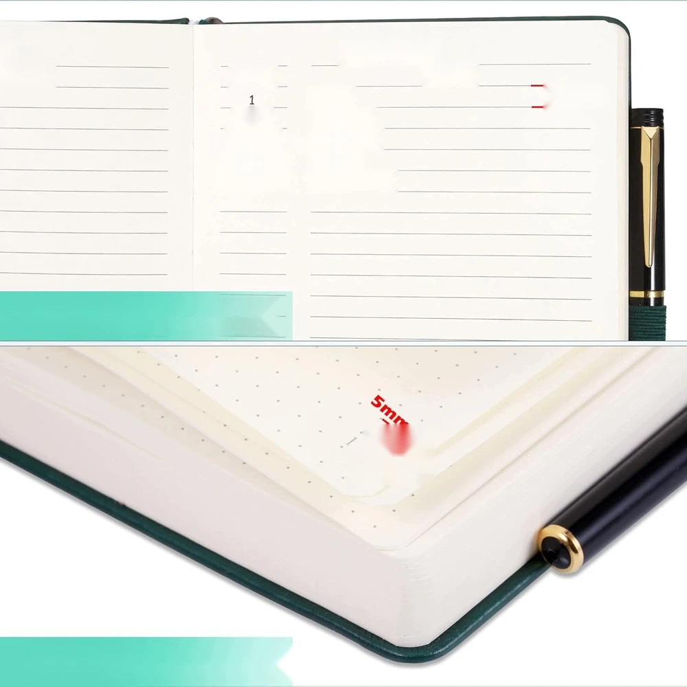 NOTEBOOK A5 320 PAGES NOTEBOX DOTS ŽURNALAS KIETŲ VIETŲ DIRBTINĖ ODA