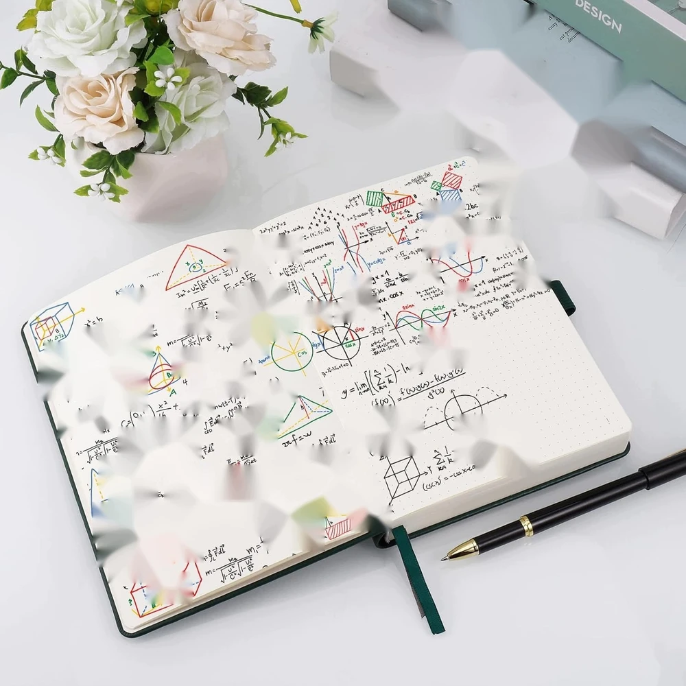 NOTEBOOK A5 320 PAGES NOTEBOX DOTS ŽURNALAS KIETŲ VIETŲ DIRBTINĖ ODA