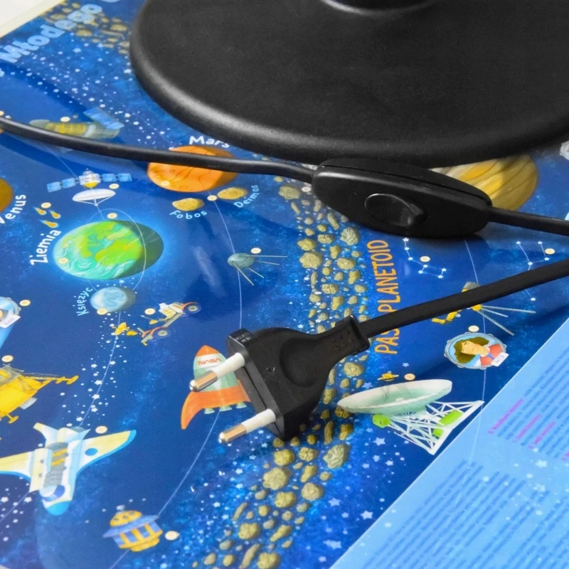 Nova Rico COSMO gaublys su interaktyvia programa, apšviestas, 30 cm, didelis, astralinis