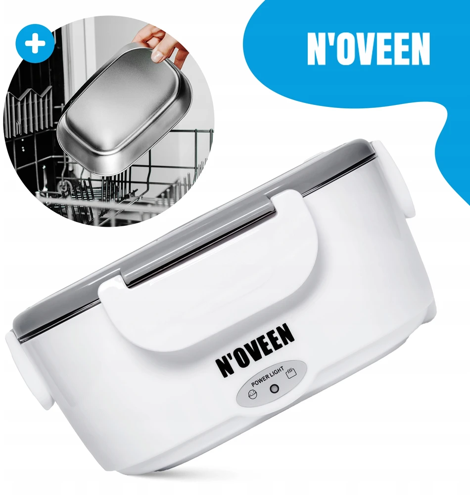 N'Oveen elektrinė maisto dėžutė, balta