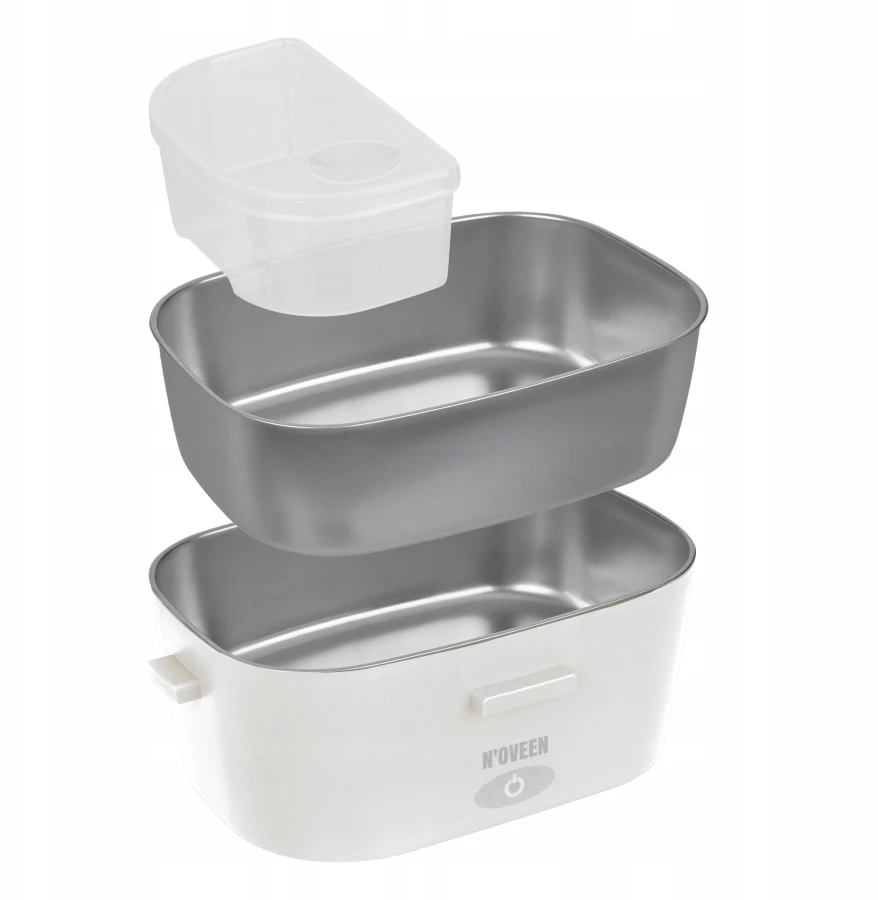 Elektrinė Pietų Dėžutė - Noveen LB715 Pearl 2 Kamerų Balta/Pilka