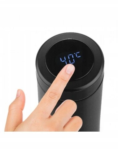 N'oveen TB2110 termo butelis 280 ml LED Juodas