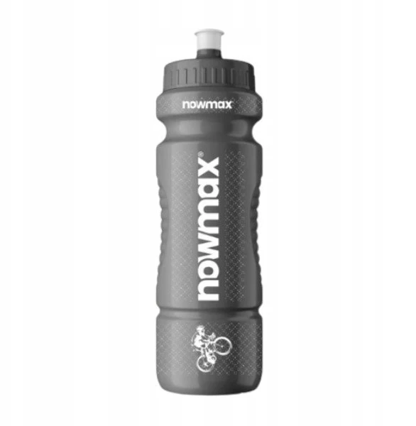 nowmax VANDENS BUTELIS SPORTINIAM DVIRAČIUI SU snapeliu, NEKANČIUS 900ml