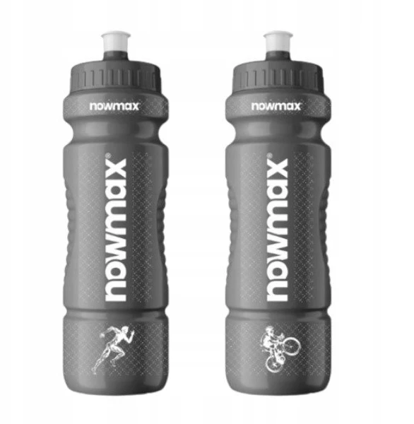 nowmax VANDENS BUTELIS SPORTINIAM DVIRAČIUI SU snapeliu, NEKANČIUS 900ml