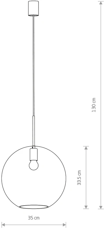Pakabinamas šviestuvas Nowodvorski 7846 SPHERE Lampy wiszące