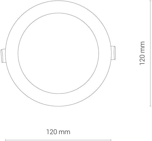 Nowodvorski 8782 CL KOS LED 8W Downlights 24H