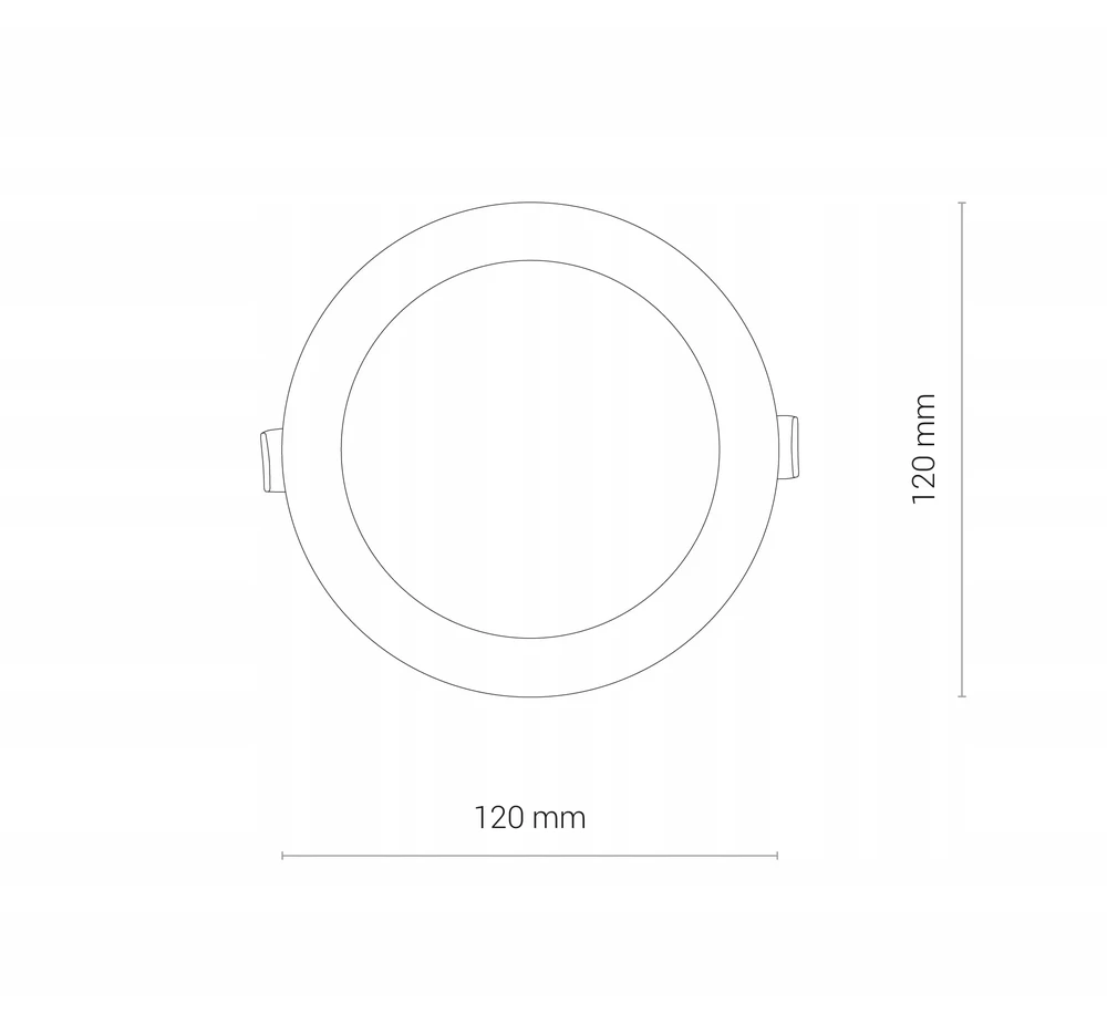 Nowodvorski 8782 CL KOS LED 8W Downlights 24H