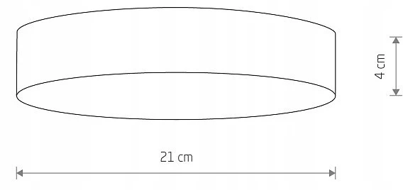 Nowodvorski Lighting LED lubinis šviestuvas Lid Round 10413, baltas