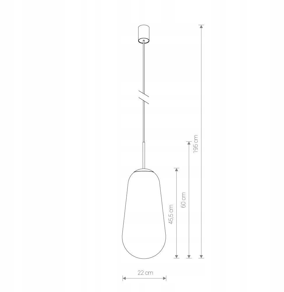 Nowodvorski Lighting pakabinamas šviestuvas Pear