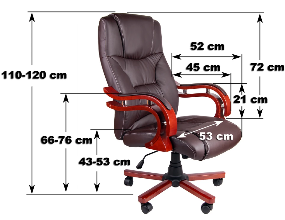 NOWY FOTEL BIURO Z DREWNEM BSL005 BEŻOWY GIOSEDIO