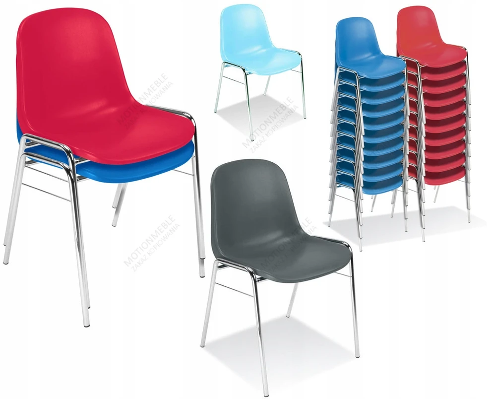 Nowy Styl BETA Mėlynas PLASTIC LAUKAMOS KĖDĖ
