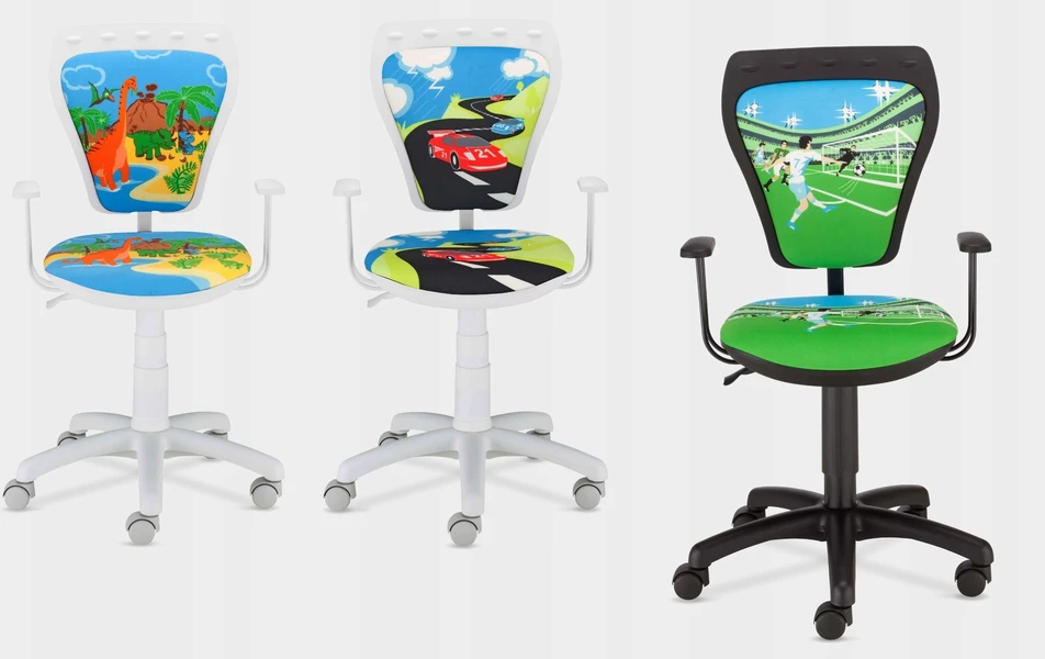 Nowy Styl BUTTERFLY BALTOS SUKIMOS VAIKŲ STALO KĖDĖS