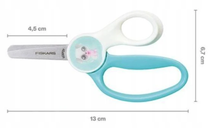 Vaikiškos žirklės FISKARS 1064076, 13 cm
